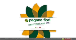 Desktop Screenshot of paganofiori.com